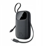 Baseus EnerFill FC31 10000mAh černá / Powerbanka / 22,5W / USB-C / USB-A / Lightning (P10082106123-00)
