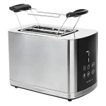 Emerio TO-128308 černá, stříbrná / Topinkovač / 800 W / 2 sloty / 7 stupňů opečení / displej (TO-128308)