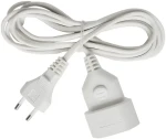 Brennenstuhl Prodlužovací kabel bílá / Prodlužovací kabel / 3 m / Euro vidlice-zásuvka / max. 2,5 A (1161660)