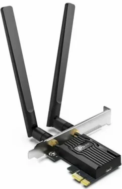 TP-LINK ARCHER TX55E / Wi-Fi PCI-E Adaptér AX3000 / 2.4GHz 574Mbps / 5GHz 2402Mbps / PCI-Express x1 (ARCHER TX55E)