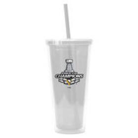 Boelter Pittsburgh Penguins 22oz. 2017 Stanley Cup Champions Color Wall Straw Tumbler