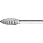 PFERD 21214183 frézovací kolík tvrdokov Špičatý kužel Délka 41 mm Vnější Ø 3 mm Pracovní délka 11 mm Ø hřídele 3 mm 1 ks
