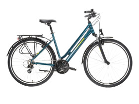 KROSS SENTIO 2.0, rám 20" (M), model 2025, pneu 28", barva tyrkysová - ZDARMA dopravné, seřízení, odborná montáž a koš na zadní nosič! (Záruka nejlepší ceny! Nakupujte u autorizovaného prodejce!)