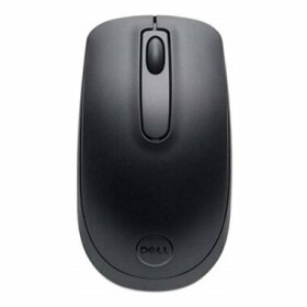 DELL WM118 černá / Bezdrátová optická myš / 1000 DPI / 2.4 GHz USB dongle / 1x AA (570-ABCC)