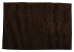 MSV CHENILLE koupelnová předložka 40 x 60 cm hnědá / mikrovlákno / protiskluzová