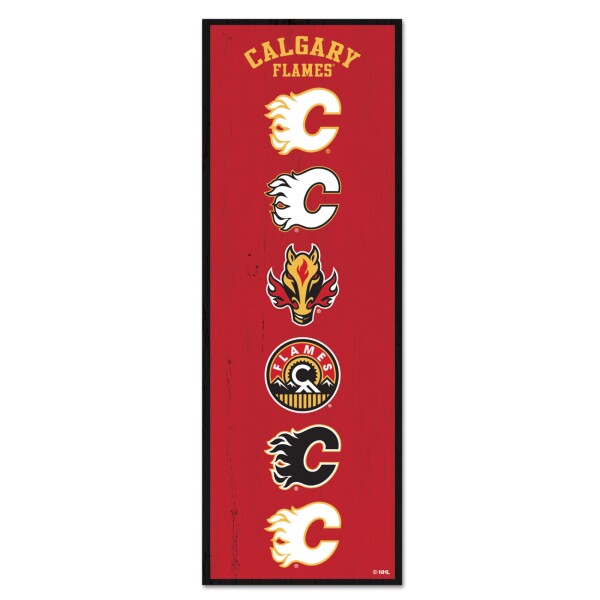 Wincraft Cedule Calgary Flames NHL Logo Evolution