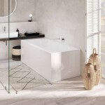 VILLEROY & BOCH - Oberon Vana 160x75 cm, Quaryl, alpská bílá UBQ160OBE2V-01