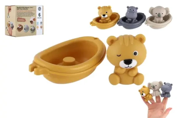 TEDDIES Lodičky do vany se zvířátky