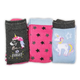 Veselé ponožky FUNNY dívčí - 3pack, Pidilidi, PD0134-01, holka - 31-34