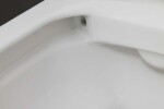 DURAVIT - Vero Air Závěsné WC, Rimless, WonderGliss, bílá 25250900001