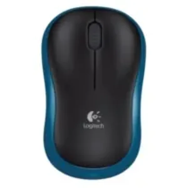 Logitech myš Wireless Mouse M185 Blue, nano, podpora unifying (910-002239)