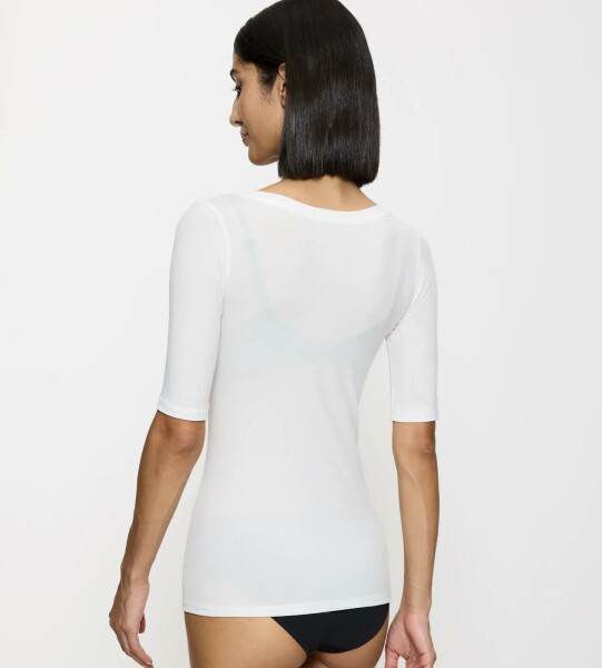 Dámský top Beauty Layers Top SSL - Triumph hedvábně bílá (00GZ) 000L