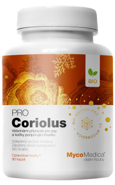MycoMedica Coriolus PRO 90 kapslí