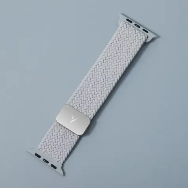 YENKEE YWB 050 AW Nylonový řemínek pro Apple Watch 38 40 41 mm šedá (8590669377985)