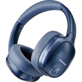 Intenso Over-Ear O400HA blue sluchátka uzavřená (Over Ear) Bluetooth® modrá Potlačení hluku složitelná