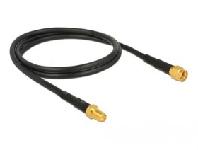 Delock Anténní kabel RP-SMA plug - RP-SMA jack CFD/RF200 1m (89423)