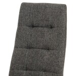 Jídelní židle, šedá, látka, DCL-397 GREY2
