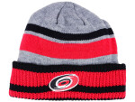 Pánská Zimní Čepice Carolina Hurricanes adidas NHL Heathered Grey Beanie