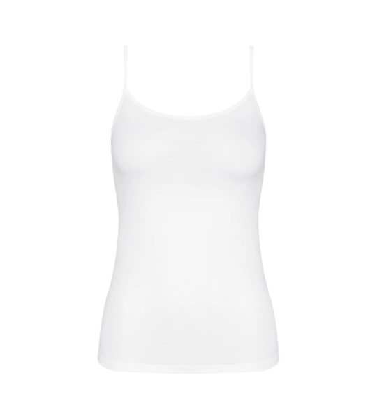 Dámské tílko Sense Of Cotton Spaghetti Top - WHITE - bílé 0003 - TRIUMPH WHITE 48