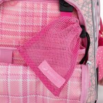 Bagmaster LUMI 22 A školní batoh - bílá kočka s mašlí