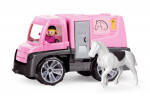 Auto Truxx přeprava koní s figurkami plast 26cm v krabici 39x22x16cm 24m+ - Lena