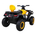 Mamido Dětská elektrická čtyřkolka XT-Speed 4x80W 24V žlutá