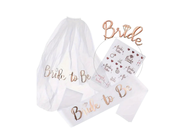 Dovoz Závoj + šerpa Bride to be