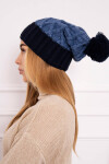 Milano fleecová čepice K203 denim+blue UNI