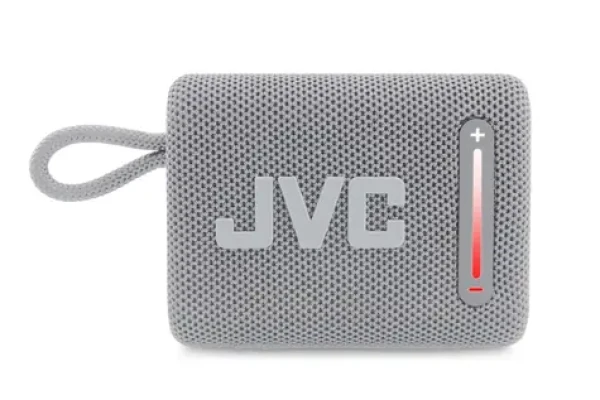 JVC XS-E114G šedá / Přenosný reproduktor / Bluetooth 5.3 / IPX6 / TWS (JVCXSE114G)