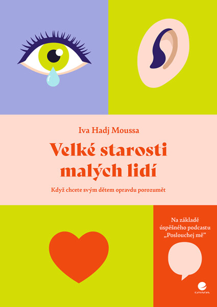 Velké starosti malých lidí - Když chcete svým dětem skutečně porozumět - s podpisem autora - Iva Hadj Moussa