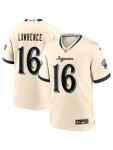 Nike Pánský dres Jacksonville Jaguars NFL Trevor Lawrence #16 2026 Rivalries Game Natural Velikost: XL