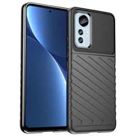 Hurtel Thunder Case Xiaomi 12 Lite černá / Kryt na telefon / Odolný silikon
