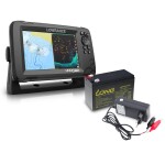 Lowrance Echolot Hook Reveal 7 se Sondou HDI 83/200khz + baterie + nabíječka ZDARMA,Lowrance Echolot Hook Reveal 7 se Sondou HDI 83/200khz + baterie +