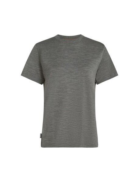 Dámské merino triko s krátkým rukávem ICEBREAKER Wmns 15.5 MerinoFine Jersey SS Tee, Gritstone Hthr-013 velikost: XS