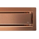 REA - Odtokový žlab Neox pro Brushed Copper 90 REA-G4803