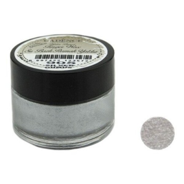 Patinovací prstový vosk Cadence Finger Wax, 20 ml - silver, stříbrný
