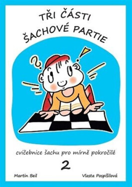 Tři části šachové partie - Cvičebnice šachu pro začátečníky 2. díl - Vlasta Pospíšilová