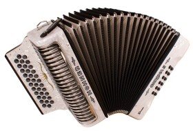 Hohner Corona II XTREME GCF, white