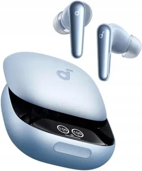 Anker Soundcore Liberty 4 Pro modrá / Bezdrátová sluchátka / mikrofon / BT 5.3 / IPX5 (A3954G31)