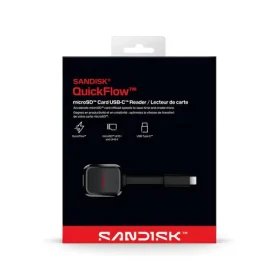 SanDisk QuickFlow microSD / Čtečka karet / USB-C (SDDR-B751-GNANN)