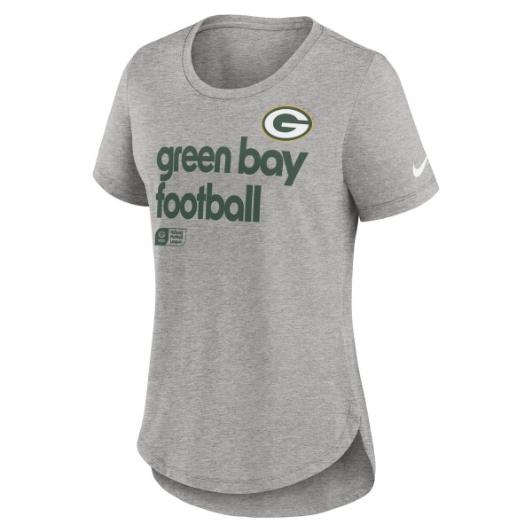 Nike Dámské tričko Green Bay Packers NFL Triblend Football T-Shirt Velikost: M