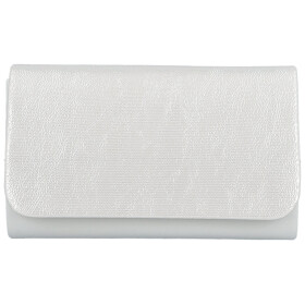 Módní dámská plesová kabelka Finella, bílá