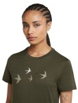 ICEBREAKER Wmns Merino 150 Tech Lite SS Tee Bird Transit, Dark Loden velikost: S