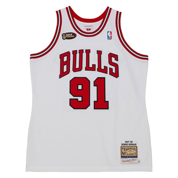 Mitchell & Ness Pánský dres Chicago Bulls NBA Dennis Rodman #91 1997-98 Authentic Velikost: S