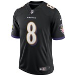 Nike Pánský dres Baltimore Ravens NFL Lamar Jackson #8 Speed Machine Limited - Černá Velikost: 2XL