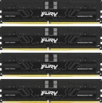 Kingston FURY Renegade Pro Black XMP 128GB (4x32GB) DDR5 5600MHz / CL36 / DIMM / ECC / XMP / 1.25V (KF556R36RBK4-128)