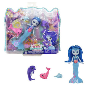 Mattel Royal Enchantimals Mořské království rodinka Dorinda Dolphin s rodinkou delfínů