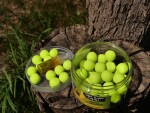 G.B.U. Plovoucí boilies ZEPPELIN POP UPS SHINY HAPPY BANANA 50g - 14mm,G.B.U. Plovoucí boilies ZEPPELIN POP UPS SHINY HAPPY BANANA 50g - 14mm