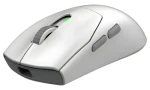 MSI FORGE GM340 Wireless bílá / Bezdrátová herní myš / optická / 12000 DPI / 6 tlačítek / 2,4GHz / BT5.2 / USB (S12-4301750-HH9)