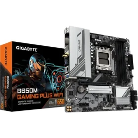 Gigabyte B650 GAMING PLUS / B650 / AM5 / 4x DDR5 / 2x PCIEx16 / 1x 2.5GLAN / mATX (B650M GAMING PLUS WF)
